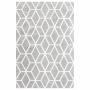 TAPETE PARA SALA POLIÉSTER 120X170 CM GRIS SUAVE AL TACTO