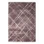 TAPETE PARA SALA POLIPROPILENO 120X170 CM MORADO SUAVE Y RESISTENTE