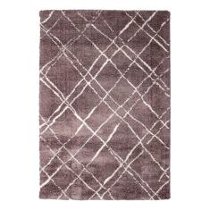 TAPETE PARA SALA POLIPROPILENO 120X170 CM MORADO SUAVE Y RESISTENTE