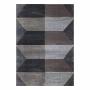 TAPETE PARA SALA POLIÉSTER 120X170 CM GRIS HEXA SUAVE AL TACTO
