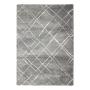 TAPETE PARA SALA POLIPROPILENO 120X170 CM PLATA SUAVE Y RESISTENTE