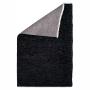 TAPETE PARA SALA POLIÉSTER 120X170 CM BLACK/GREY SUAVE AL TACTO
