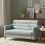 SOFÁ LOVE SEAT PAVENDER TELA 160 CM VERDE SIN COJINES