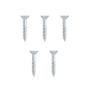 5 TORNILLOS PARA MARA 1-1/4PULGADA PLATA