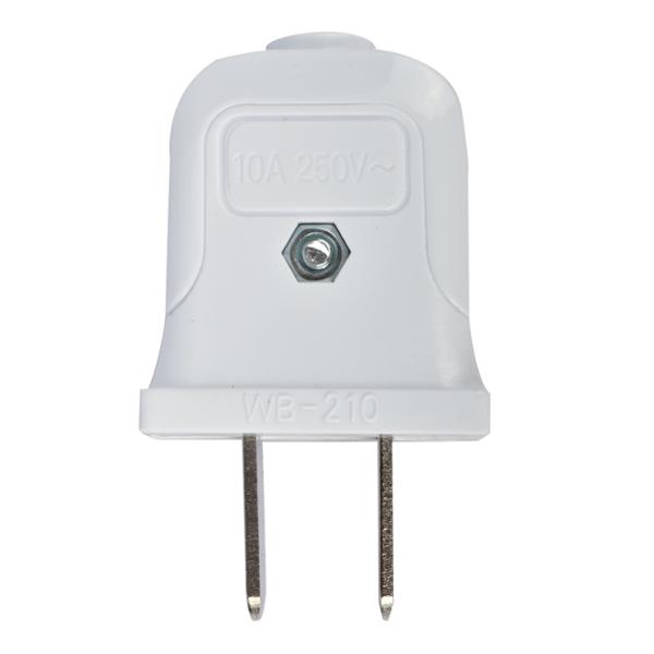 CLAVIJA CAMPANA 250 VOLTS 10 AMPERES BLANCO STEREN