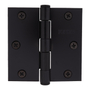 JUEGO DE BISAGRAS PERNO FIJO 7.62 X 7.62 X 1 CM NEGRO 2 PIEZAS