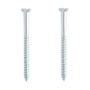 2 TORNILLOS PARA MARA 3 PULGADAS PLATA