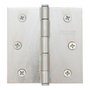 BISAGRA 7.62 x 7.62 CM PLATA 10 PIEZAS