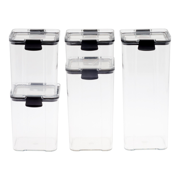 CONTENEDORES HERMÉTICOS PARA COCINA 5 PIEZAS