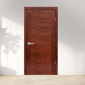 PUERTA INTERIOR TAMBOR 100 X 220 CM CAFE AJUSTE EXPRESS