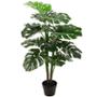 PLANTA MONSTERA DE POLIETILENO ARTIFICIAL 96 X 55 CM CON MACETA DE PLÁSTICO