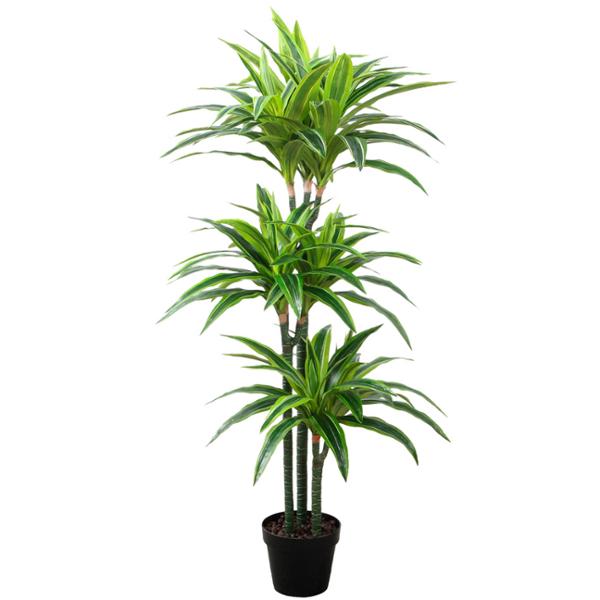 DRACENA CON MACETA DE 120 CM