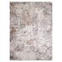 TAPETE PARA SALA POLIPROPILENO 200X290 CM ABSTRACTO MULTICOLOR SUAVE Y RESISTENTE