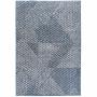 TAPETE PARA SALA PET 160X230 CM AZUL FÁCIL DE LIMPIAR
