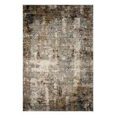 TAPETE PARA SALA POLIPROPILENO 200X290 CM DORADO NEGRO ANTIDESLIZANTE