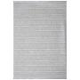 TAPETE PARA SALA POLIPROPILENO 160X230 CM GRIS FÁCIL DE CUIDAR
