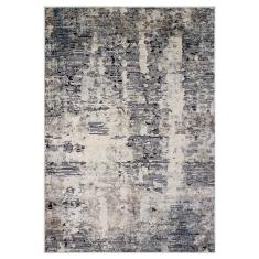 TAPETE PARA SALA POLIPROPILENO 200X290 CM BLUE GREY DE FÁCIL MANTENIMIENTO