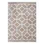 TAPETE PARA SALA POLIÉSTER 160X230 CM BEIGE SUAVE Y RESISTENTE
