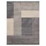 TAPETE PARA SALA POLIÉSTER 160X230 CM GRIS SUAVE Y RESISTENTE