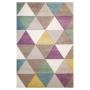 TAPETE PARA SALA POLIPROPILENO 200 X 290 CM MULTICOLOR FÁCIL DE MANTENER
