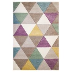 TAPETE PARA SALA POLIPROPILENO 200 X 290 CM MULTICOLOR FÁCIL DE MANTENER