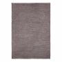 TAPETE PARA SALA POLIÉSTER 160X230 CM NEGRO GRIS SUAVE Y FÁCIL DE CUIDAR