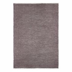 TAPETE PARA SALA POLIÉSTER 160X230 CM NEGRO GRIS SUAVE Y FÁCIL DE CUIDAR