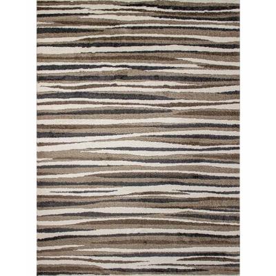 TAPETE PARA SALA POLIÉSTER 200X290 CM CAFÉ SUAVE Y DURADERO