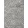 TAPETE PARA SALA ROME POLIÉSTER 200X290 CM GRIS SUAVE Y RESISTENTE