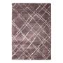 TAPETE PARA SALA POLIPROPILENO 200X290 CM MORADO SUAVE Y RESISTENTE