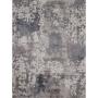 TAPETE PARA SALA POLIPROPILENO 160X230 CM GRIS FÁCIL MANTENIMIENTO