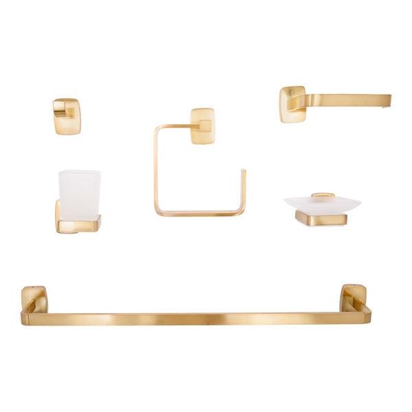 JUEGO DE ACCESORIOS PARA BAÑO FLOWELL 6 PIEZAS