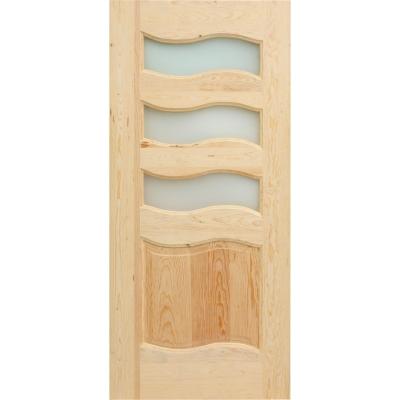 PUERTA DECORATIVA VENECIA SIN MOLDURAS 2.13 M X 90 CM