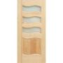 PUERTA DECORATIVA VENECIA SIN MOLDURAS 2.13 M X 90 CM