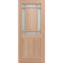 PUERTA L CAOBA CARDIFF VT ARENADO 2.13 M X 91.4 CM