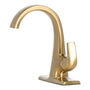 LLAVE PARA LAVABO MONOMANDO DORADO A LAVABO AHORRO DE AGUA