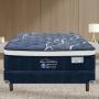 COLCHÓN QUEEN SIZE GARONA DE RESORTES Y MEMORY FOAM FIRME EURO TOP DE 35 CM