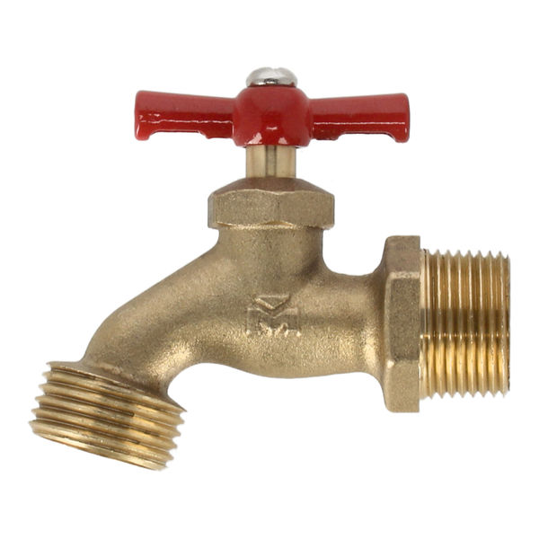 LLAVE DE JARDÍN MANUAL 3/4" DE LATÓN