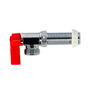 LLAVE PARA LAVANDERÍA 1/2" DE LATÓN CROMADO