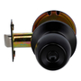 POMO CILÍNDRICA BAÑO REVERSIBLE METAL NEGRO MATE