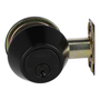 CERROJO SIMPLE LLAVE / MARIPOSA NEGRO MATE METAL