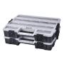 ORGANIZADOR MODULAR 2 PACK COLOR NEGRO CON DIVISORES AJUSTABLES