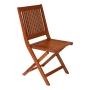 SILLA DE JARDÍN PLEGABLE FITT JATOBÁ CAFÉ