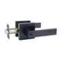 MANIJA PARA ENTRADA CON LLAVE DE 35 A 45 MM METAL NEGRO MATE