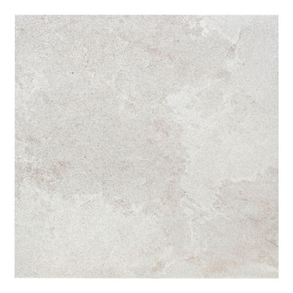 PISO CERÁMICO AGAPE 60 X 60 CM. BLANCO TIPO PIEDRA CAJA CON 1.44 M2