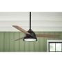 VENTILADOR DE TECHO CAROLINE 52" PARA INTERIOR NEGRO
