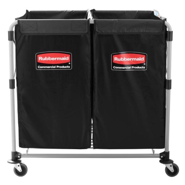 CARRO PLEGABLE X-CART 2 BOLSAS NEGRO 100 KG