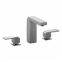 LLAVE PARA LAVABO DUOMANDO ACERO INOXIDABLE DE TALADROS SEPARADOS CONTROL PRECISO