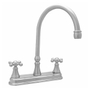 LLAVE PARA FREGADERO DUOMANDO CROMO SOBRE CUBIERTA 8" CONTROL PRECISO