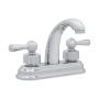 LLAVE PARA LAVABO DUOMANDO CROMO CUELLO BAJO CONTROL PRECISO